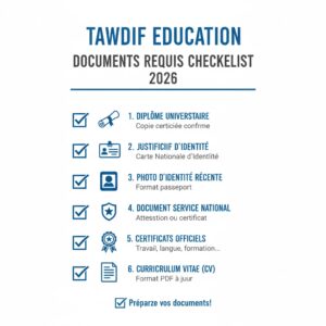 Documents Requis Checklist 2026